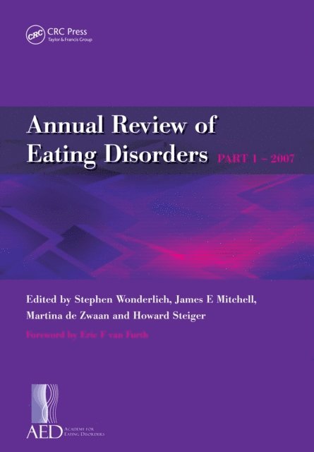 Martine de Zwaan, James Mitchell, Stephen Wonderlich - Annual Review of Eating Disorders, E-bok