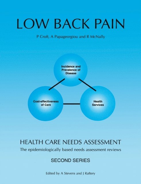 Andrew Stevens, P.R. Croft - Health Care Needs Assessment, E-bok