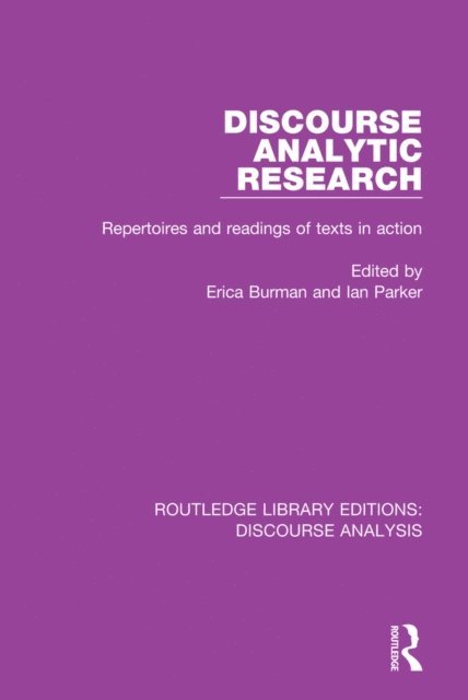 Ian Parker, Erica Burman - Discourse Analytic Research, E-bok