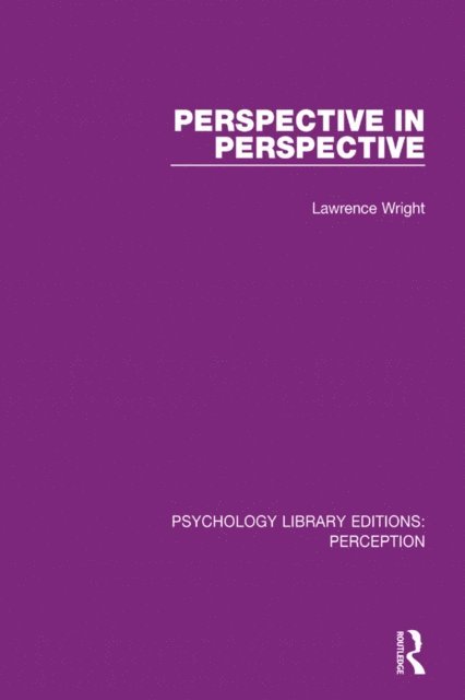 Lawrence Wright - Perspective in Perspective, E-bok