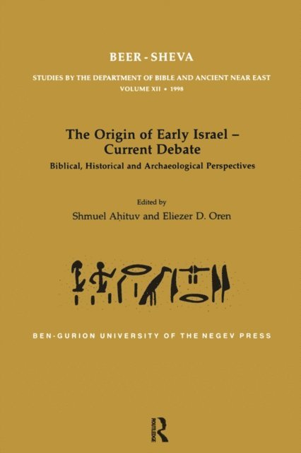 Eliezar Oren, Shmuel Ahituv - Origin of Early Israel-Current Debate, E-bok. Tillgänglighet: Lägg i varukorg