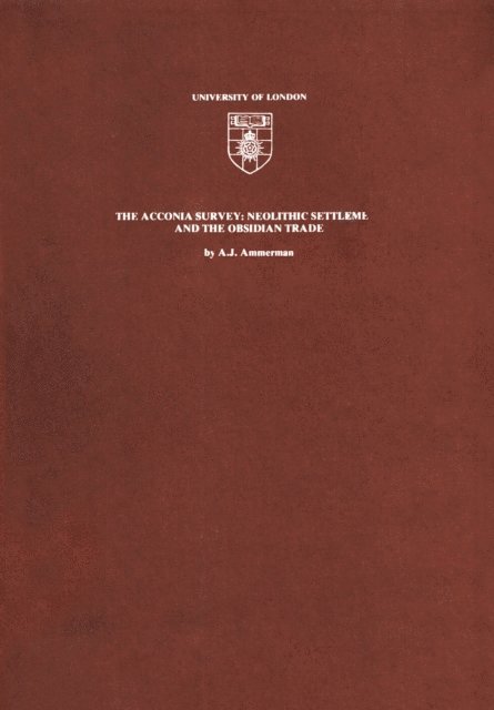 A.J. Ammerman - Acconia Survey, E-bok