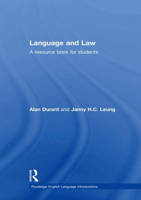 Janny Leung, Alan Durant - Language and Law, E-bok