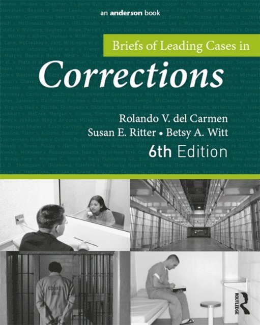 Betsy Witt, Susan Ritter, Rolando del Carmen - Briefs of Leading Cases in Corrections, E-bok
