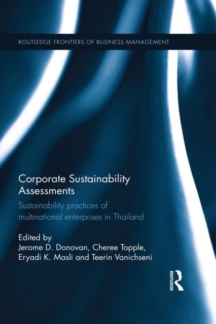 Teerin Vanichseni, Eryadi K. Masli, Cheree Topple, Jerome D. Donovan - Corporate Sustainability Assessments, E-bok