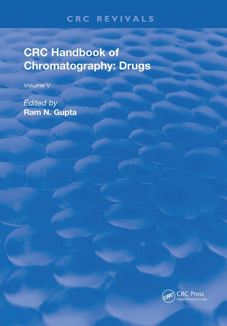 Ram N. Gupta - CRC Handbook of Chromatography, Inbunden