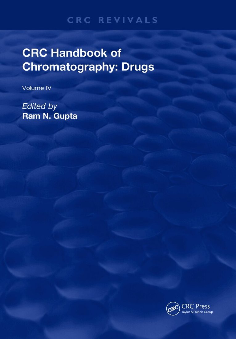 Ram N. Gupta - CRC Handbook of Chromatography, Inbunden