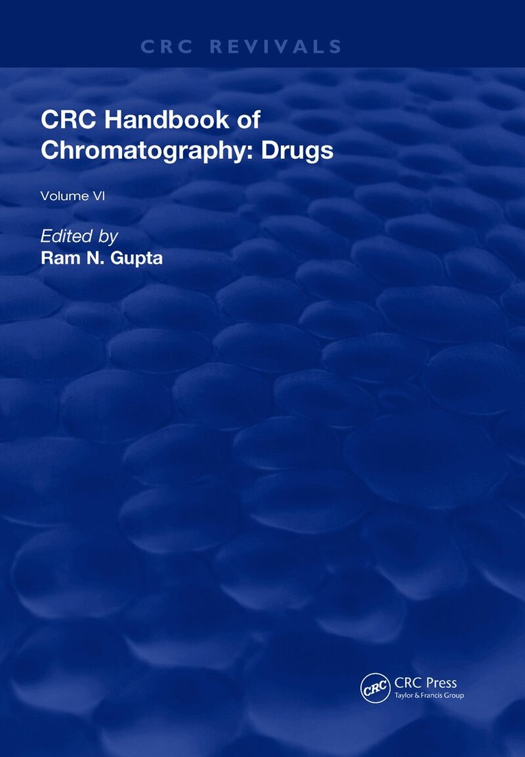 Ram N. Gupta - CRC Handbook of Chromatography, Inbunden