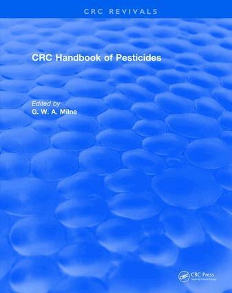 G.W.A. Milne - CRC Handbook of Pesticides, Inbunden. Tillgänglighet: Lägg i varukorg