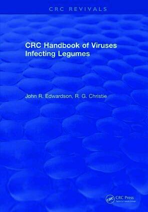 John R. Edwardson - CRC Handbook of Viruses Infecting Legumes, Inbunden