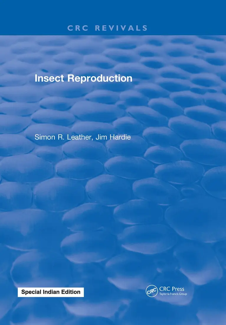 S. R. Leather - Insect Reproduction, Inbunden. Tillgänglighet: Lägg i varukorg