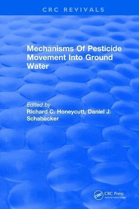 R. Honeycutt - Mechanisms Of Pesticide Movement Into Ground Water, Inbunden. Tillgänglighet: Lägg i varukorg