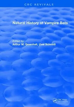 Arthur M. Greenhall - Natural History of Vampire Bats, Inbunden. Tillgänglighet: Lägg i varukorg