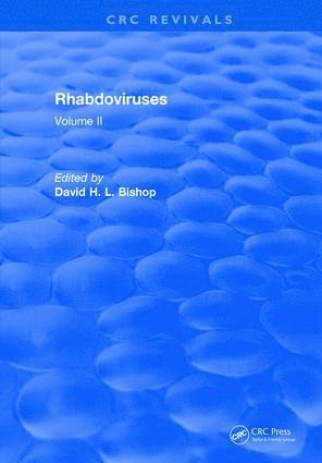 David H.L Bishop - Rhabdoviruses, Inbunden
