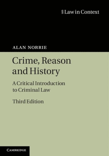 Alan Norrie - Crime, Reason and History, E-bok