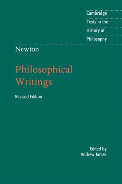 Andrew Janiak - Newton: Philosophical Writings, E-bok