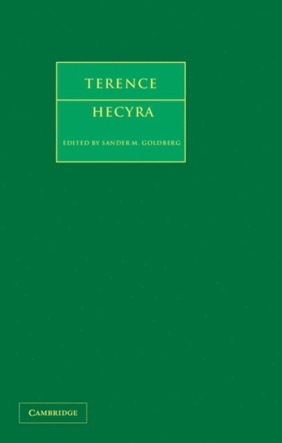 Terence, Sander M. Goldberg - Terence: Hecyra, E-bok