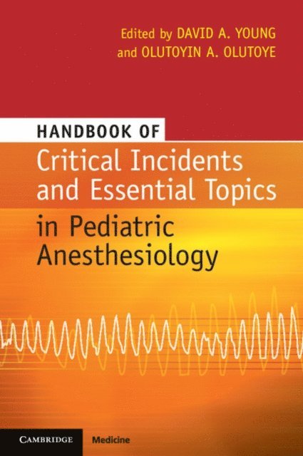 Olutoyin A. Olutoye, David A. Young - Handbook of Critical Incidents and Essential Topics in Pediatric Anesthesiology, E-bok