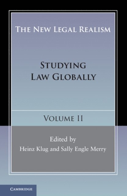 Sally Engle Merry, Heinz Klug - New Legal Realism: Volume 2, E-bok
