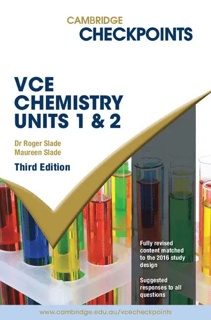 Roger Slade, Maureen Slade - Slade, R: Cambridge Checkpoints VCE Chemistry Units 1&2, Häftad. Tillgänglighet: Tillfälligt slut