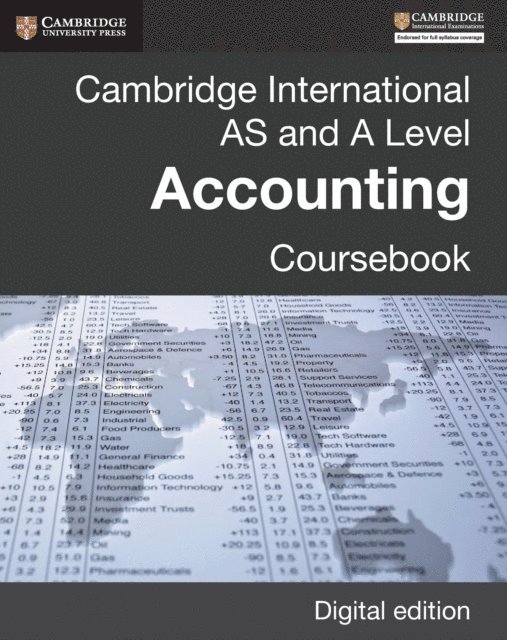 Harold Randall, David Hopkins - Cambridge International AS and A Level Accounting Digital Edition, E-bok