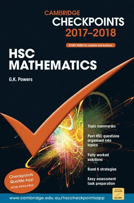 G. K. Powers - Powers, G: Cambridge Checkpoints HSC Mathematics 2017-19, Häftad. Tillgänglighet: Tillfälligt slut