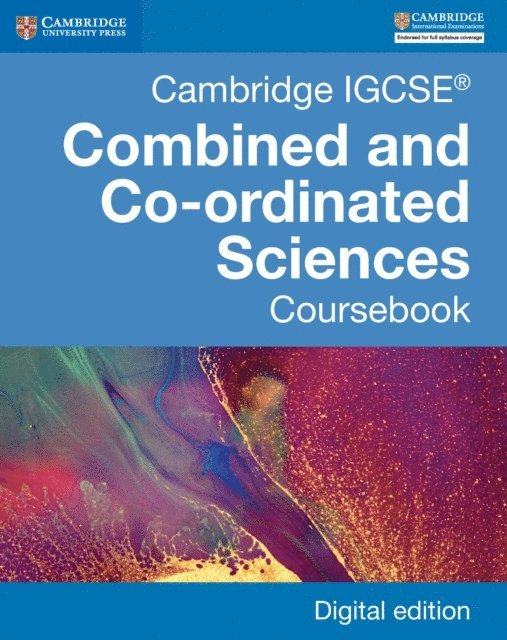 David Sang, Ian Lodge, Richard Harwood, Mary Jones - Cambridge IGCSE(R) Combined and Co-ordinated Sciences Coursebook Digital Edition, E-bok