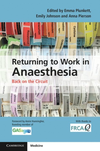 Anna Pierson, Emily Johnson, Emma Plunkett - Returning to Work in Anaesthesia, E-bok
