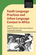 Youth Language Practices and Urban Language Contact in Africa