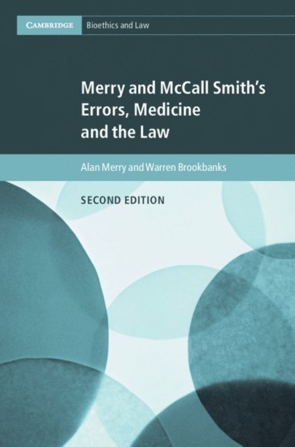 Warren Brookbanks, Alan Merry - Merry and McCall Smith's Errors, Medicine and the Law, E-bok