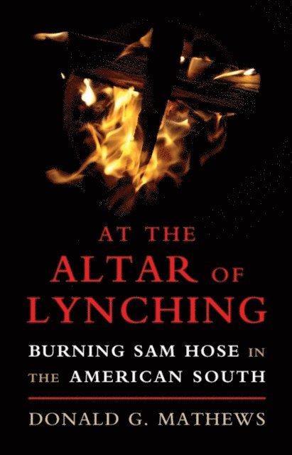Donald G. Mathews - At the Altar of Lynching, E-bok