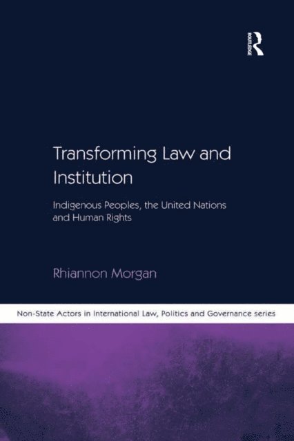 Rhiannon Morgan - Transforming Law and Institution, E-bok