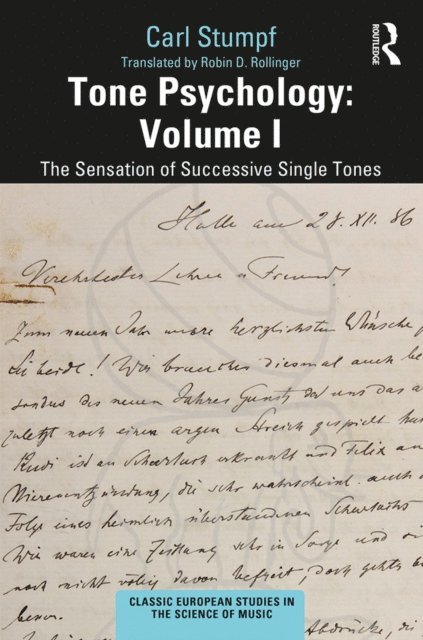 Carl Stumpf - Tone Psychology: Volume I, E-bok