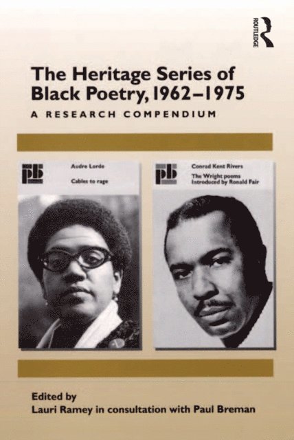 Lauri Ramey - Heritage Series of Black Poetry, 1962-1975, E-bok