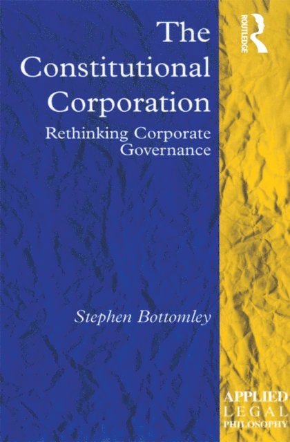 Stephen Bottomley - Constitutional Corporation, E-bok