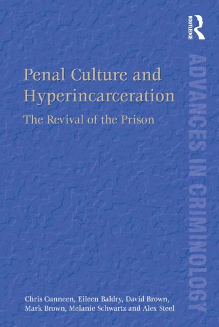 Alex Steel, Melanie Schwartz, Mark Brown, David Brown, Eileen Baldry, Chris Cunneen - Penal Culture and Hyperincarceration, E-bok