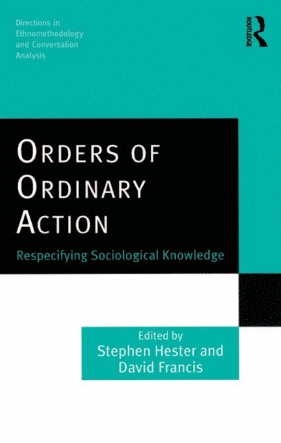 Stephen Hester, David Francis - Orders of Ordinary Action, E-bok
