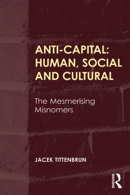 Jacek Tittenbrun - Anti-Capital: Human, Social and Cultural, E-bok