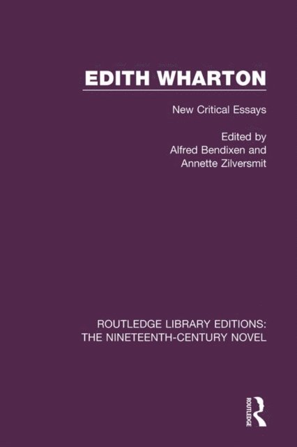 Annette Zilversmit, Alfred Bendixen - Edith Wharton, E-bok