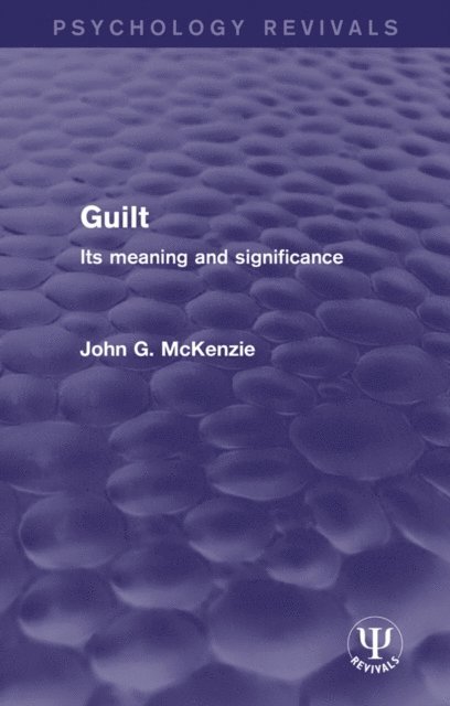 John G. McKenzie - Guilt, E-bok