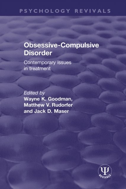 Jack D. Maser, Matthew V. Rudorfer, Wayne K. Goodman - Obsessive-Compulsive Disorder, E-bok