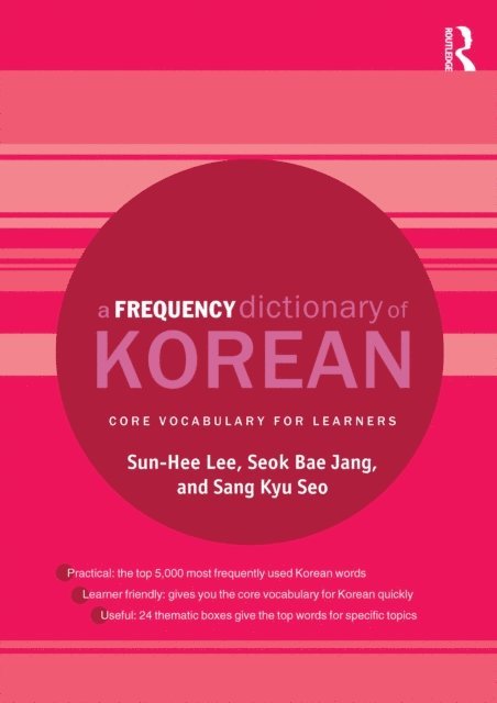 Sang Kyu Seo, Seok Bae Jang, Sun-Hee Lee - Frequency Dictionary of Korean, E-bok