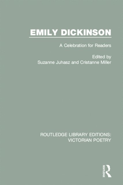 Cristanne Miller, Suzanne Juhasz - Emily Dickinson, E-bok
