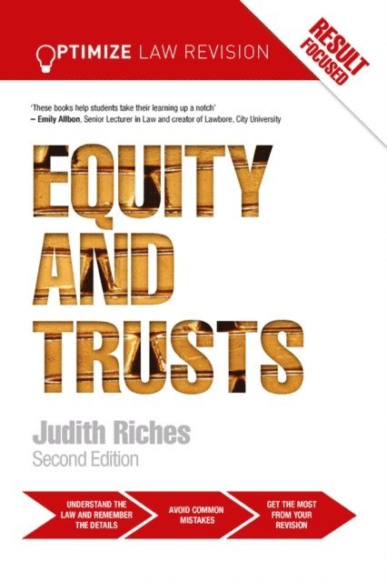 Judith Riches - Optimize Equity and Trusts, E-bok