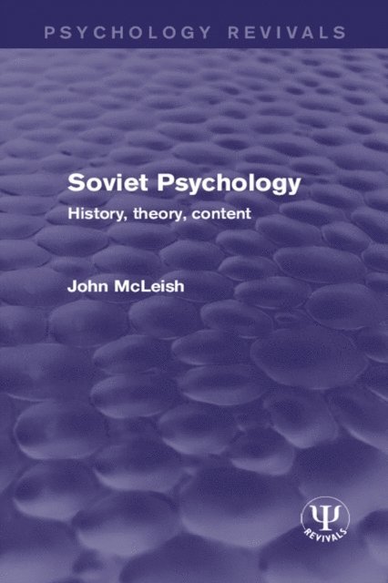 John McLeish - Soviet Psychology, E-bok