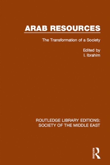 I. Ibrahim - Arab Resources, E-bok