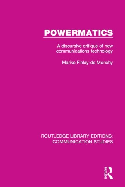 Marike Finlay - de Monchy - Powermatics, E-bok