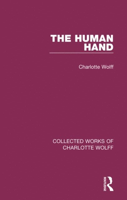 Charlotte Wolff - Human Hand, E-bok