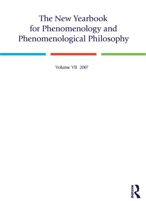 Steven Crowell, Burt Hopkins - New Yearbook for Phenomenology and Phenomenological Philosophy, E-bok
