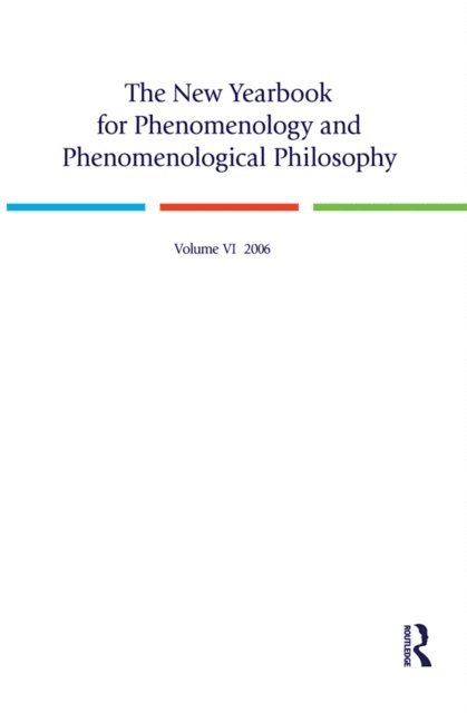 Steven Crowell, Burt Hopkins - New Yearbook for Phenomenology and Phenomenological Philosophy, E-bok